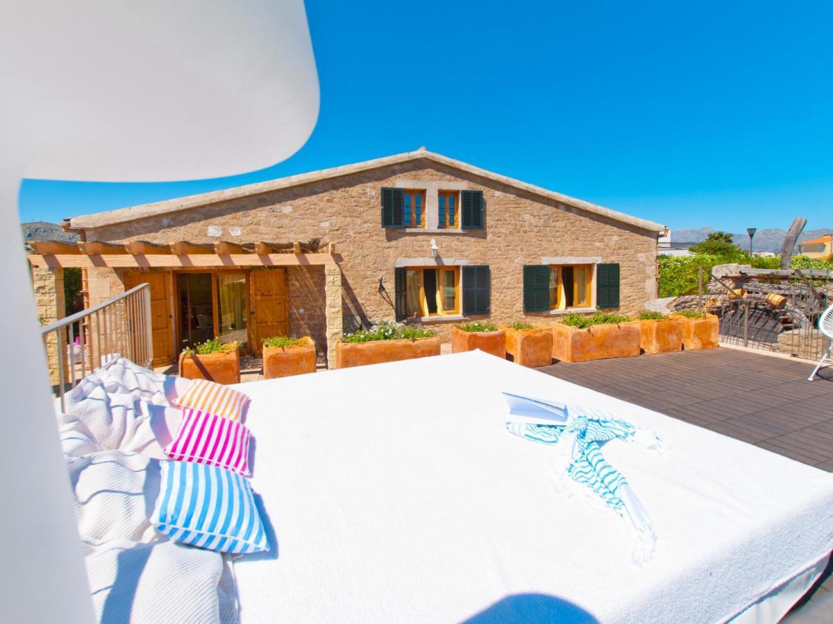 Villa Barcares Petit, Piscina, Jardines Junto A Playa En Alcudia מראה חיצוני תמונה
