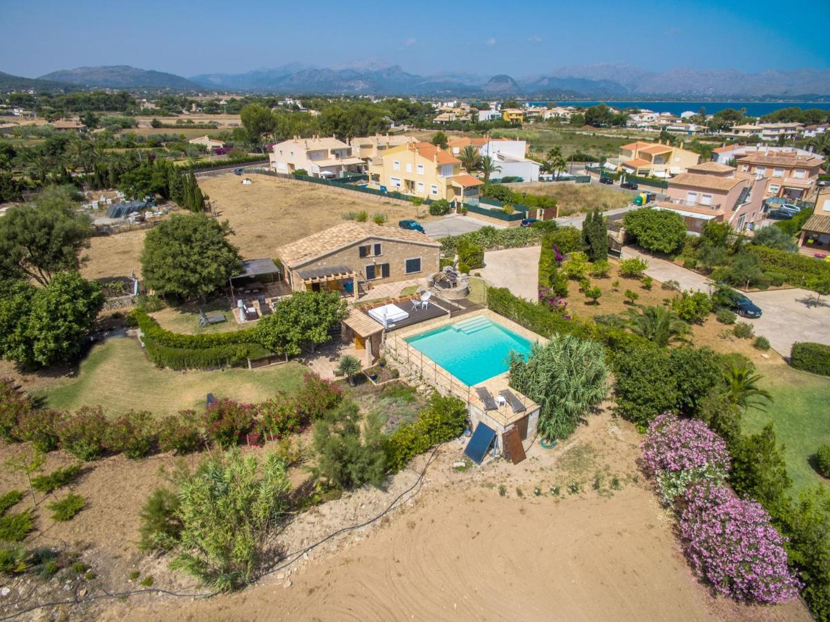 Villa Barcares Petit, Piscina, Jardines Junto A Playa En Alcudia מראה חיצוני תמונה